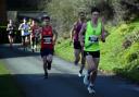 Runners in Powis Castle Estate during the 2024 Welshpool 10k Run.
