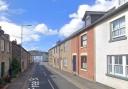 Free Street in Brecon - a consultation to make it one way is due to start soon. From Google Streetview.
