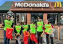 McDonald’s restaurant team has taken part in the recent Tidy Newtown Week Litter event in a bid to keep their local area tidy.