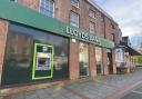 Lloyds Bank in Newtown's High Street closed on Wednesday, April 4.