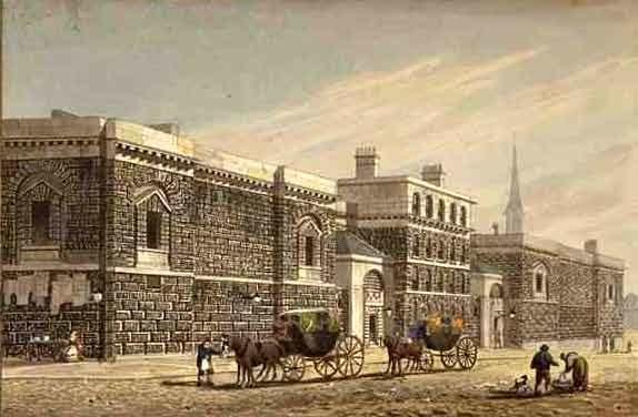 County Times: Newgate Prison. Picture by George Shepherd.