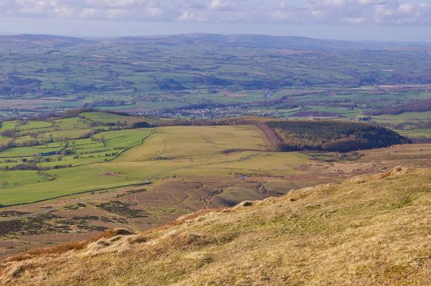County Times: Views from Hay Bluff. Picture by Ian Capper/Geograph.