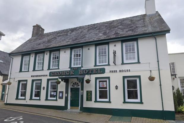 County Times: The George Hotel in Brecon. Picture: Google Street View