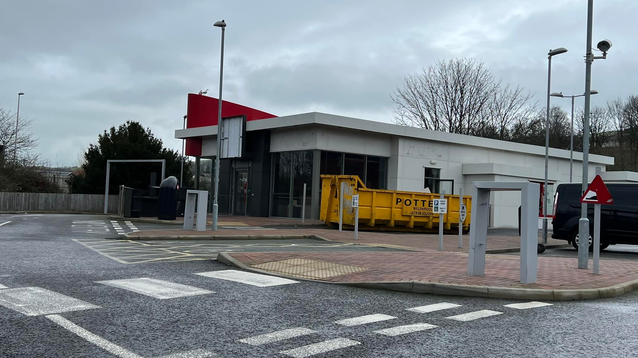 Work has begun on the newly closed KFC branch in Newtown. Picture by Paul Williams.