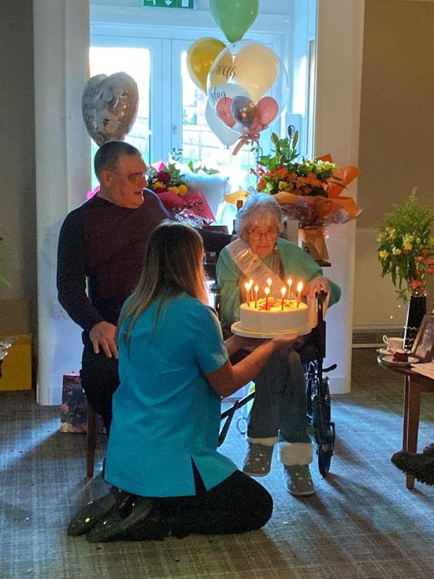 County Times: Francess makes a birthday wish