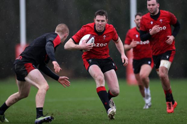 County Times: Tom Williams training with the Wales Sevens team. Picture by WRU