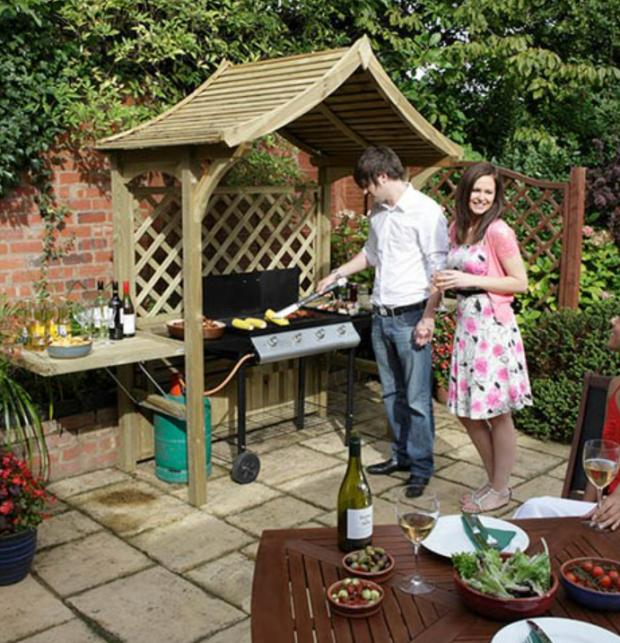 County Times: Party Arbour. Credit: You Garden