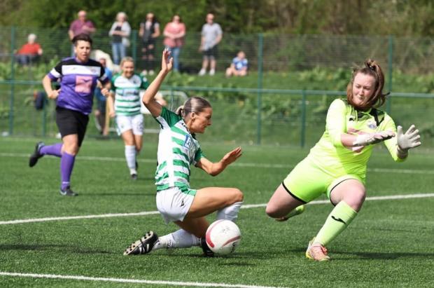 County Times: TNS v Pprt Talbot on Sunday. Picture by Brian Jones.