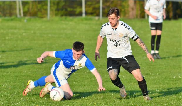 County Times: Penparcau v Machynlleth on Wednesday. Picture by Beverley Hemmings.