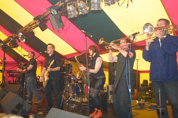 County Times: Newtown May Festival. pic in the Big Top is Smoke Like a Fish