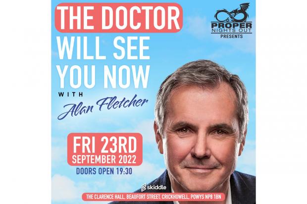 The Doctor Will See You Now is coming to Crickhowell later this year