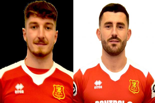 Matty Jones and Louis Robles have signed for Newtown.