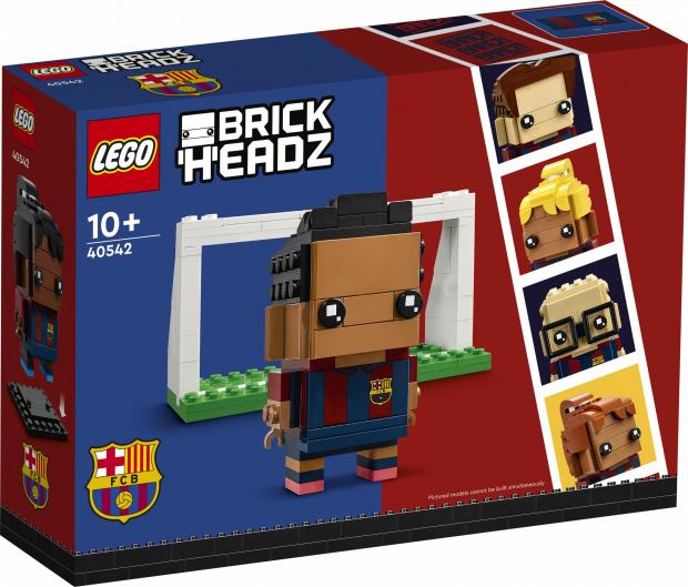 County Times: LEGO® BrickHeadz™ FC Barcelona Go Brick Me. Credit: LEGO