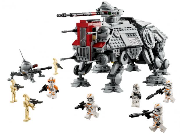County Times: LEGO® Star Wars™ AT-TE™ Walker. Credit: LEGO