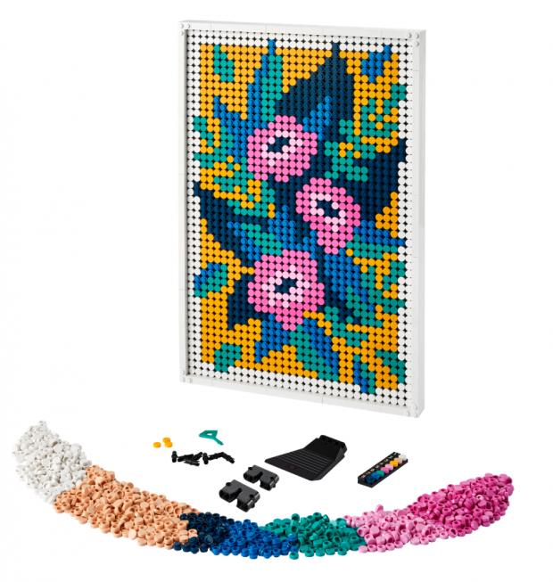 County Times: LEGO® Art Floral Art Set. Credit: LEGO