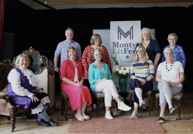 County Times: The Montgomeryshire Literary Festival committee.