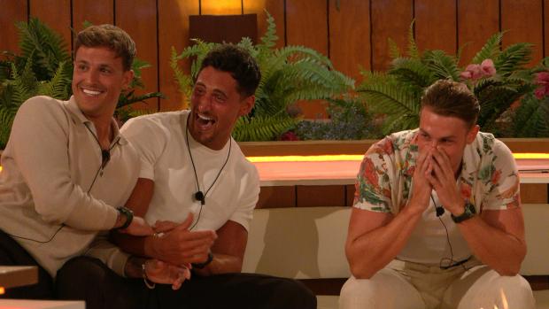 County Times: The Islanders take part in the Heart Pumping Challenge: Luca, Jay and Andrew on Love Island, tonight at 9pm on ITV2 and ITV Hub. Episodes are available the following morning on BritBox. Credit: ITV
