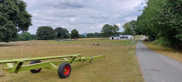 County Times: Lymore, home of Montgomery Cricket. Picture by Karen Rippon.