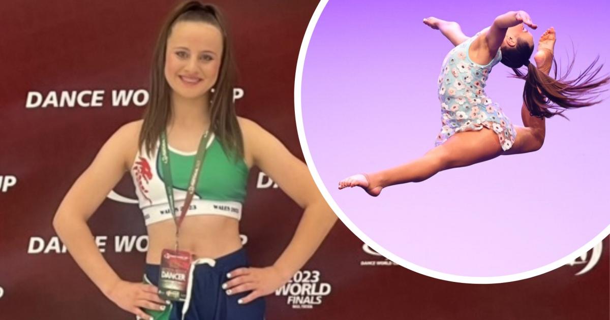 Powys dancing queen Layla climbs the world rankings