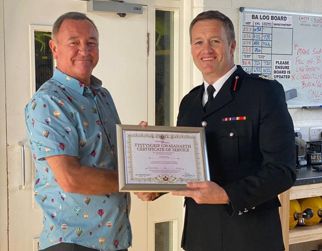 Mid and West Wales Fire Service honours Powys firefighters - Vimarsana News