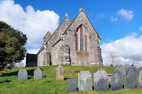 Historic Powys church for sale at auction for bargain price 