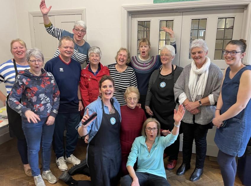 Powys community cafe celebrates first anniversary 