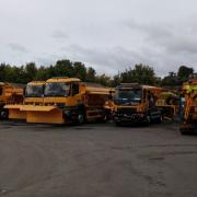 Winter Gritting pic by Nigel Brinn from Twitter