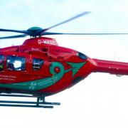 The report  recommends that the Air Ambulance base at Welshpool be closed.