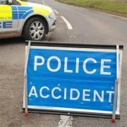 The B4389 between New Mills and Tregynon was closed due to a crash on Friday evening.