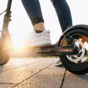Cerys Edwards was fined after being found riding an electric scooter in Brecon