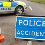 The accident happened on the A483 at Abermule
