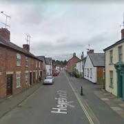 Hereford Street, Presteigne. Image by Google Street View.