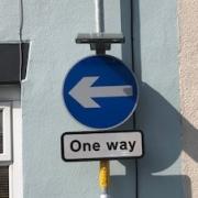 College Row could become a one-way street in Cardigan.