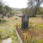The Dylife graveyard. Picture: Geograph.