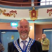 New Llandrindod mayor Laurence Weerdmeester-Price