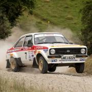 Jason Pritchard (co-driven by Phil Clarke, Ford Escort RS1800). Picture by Mark Griffin.