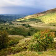 The Brecon Beacons National Park in South Powys.