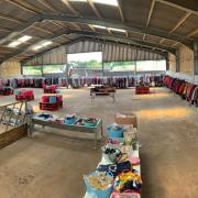 The huge Joules sale will be held in Dolau next month