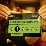 Glanenig Residential home in Talgarth was given the rating in an inspection earlier this year by the Food Standards Agency.