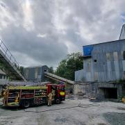 Fire crews from Knighton, Presteigne and Kington have been praised for their actions