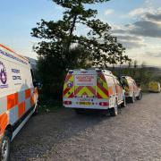 It's been a busy weekend for rescuers in the Brecon Beacons