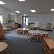 The new Welsh-medium early years facility cost £2 million