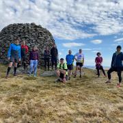 Rhayader Running Club members out in the stunning Elan Valley