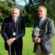 The Sylva Trophy presentation to Paul Raymond-Barker BEM from Llanstephan, Powys