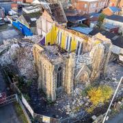Bethel Chapel from above. Picture by Dragon UAV.