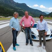 The Grand Tour: Carnage A Trois, featuring James May, Jeremy Clarkson and Richard Hammond, is available now on Prime Video