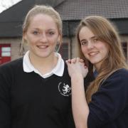Student Succes for Llanidloes High School.

Pic is. Gemma Price and Amber Owen will be representing Powys in the 100m freestyle and 100m Breaststoke at the Urdd swimming finals held in Cardiff on 26 January.

RD026_2014-10