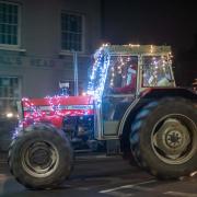 Pontfaen YFC's festive tractor run raised more than £4,000 for two charities