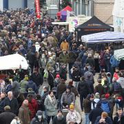 Crowds at the Royal Welsh Winter Fair