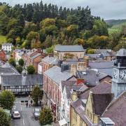 The picturesque market town of Llanidloes.